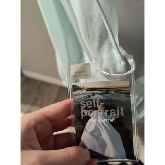 Self-Portrait Mint Green Mini Dress - Picture 9 of 10